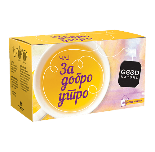 ALKALOID Чај GOOD NATURE GOOD MORNING 20 кесички