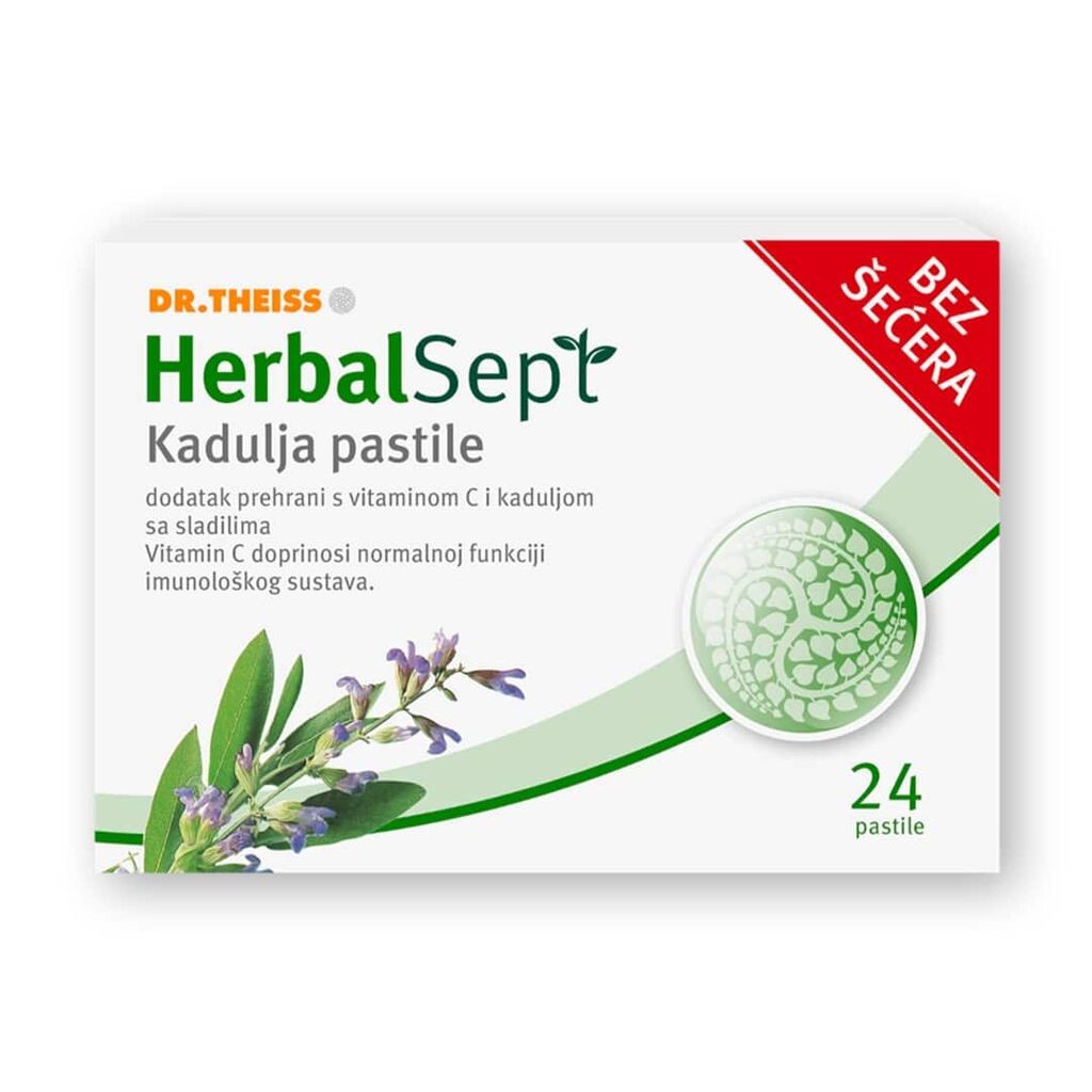 Dr.Theiss Пастили HERBAL SEPT x 24