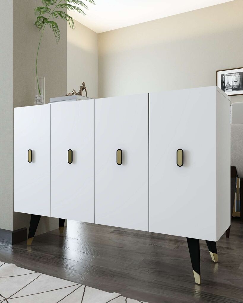 Hanah Home Console 8168KM-32, 120x80x29,6 см, бела