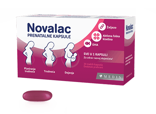 Novalac Капсули Prenatal x 30