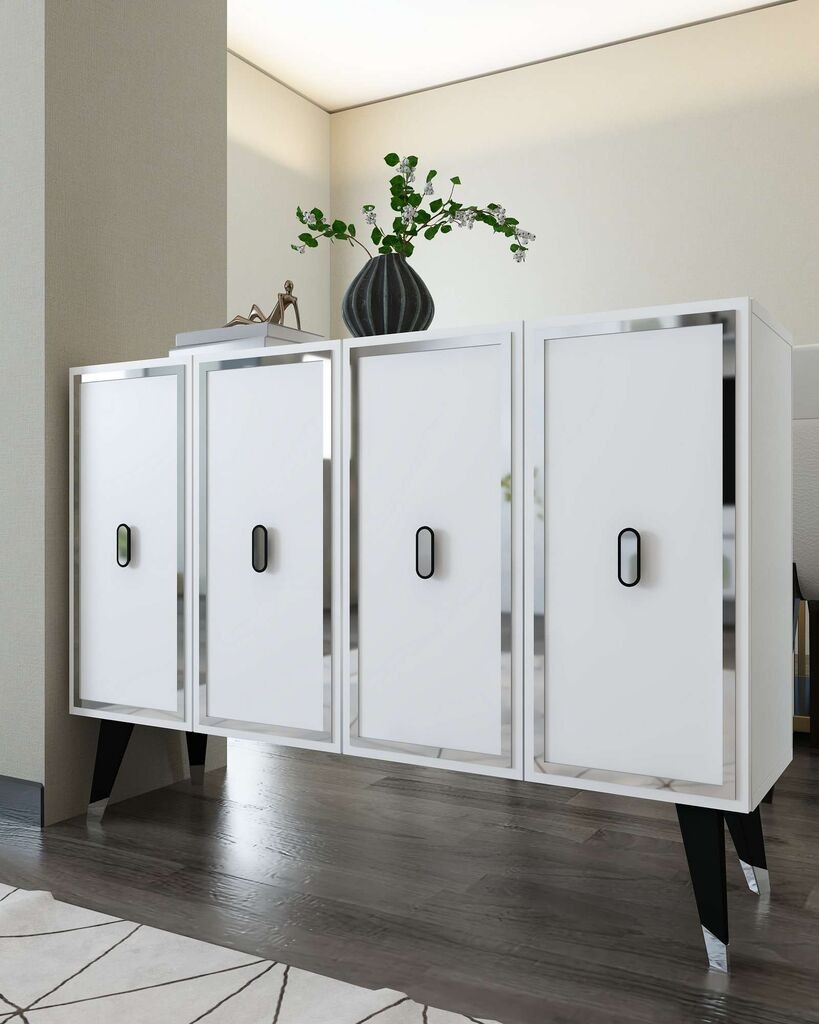 Hanah Home Console 8173KM-32, 120x80x29,6 см, бела