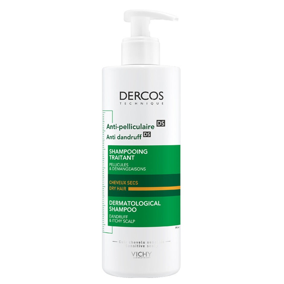 VICHY Шампон DERCOS DS ANTI DANDRUFF за мрсна коса, 390мл.