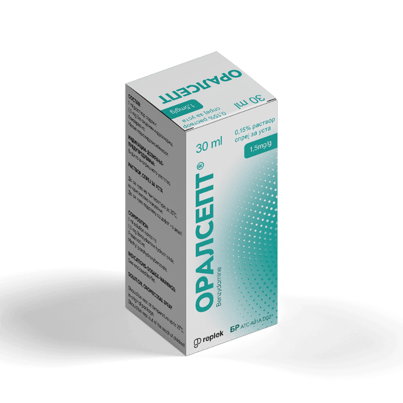 REPLEK Спреј Oralsept, 30мл.