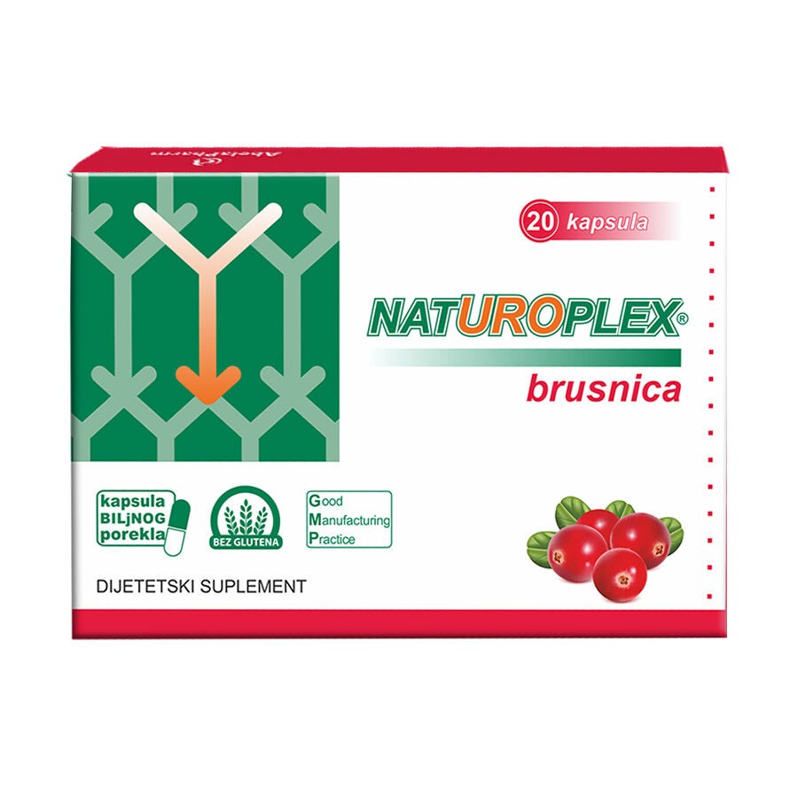 AbelaPharm NATUROPLEX Капсули BRUSNICA x 20
