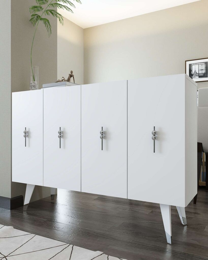 Hanah Home Console 8167KM-32, 120x80x29,6 см, бела