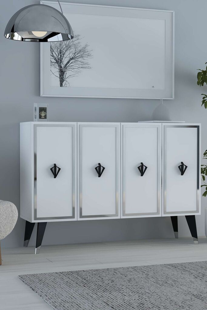 Hanah Home Console 8178KM-32, 120x80x29,6 см, бела