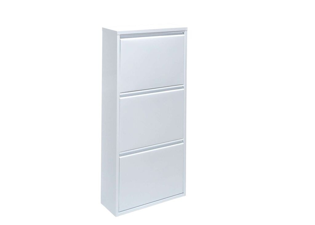 Ормар за чевли Hanah Home Torino 3, 50x104x15 см, бел