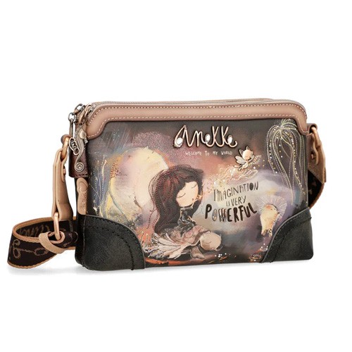 ANEKKE Чанта , Мини, 2 патенти , Dreamverse, 39703-160, 8*16*24цм