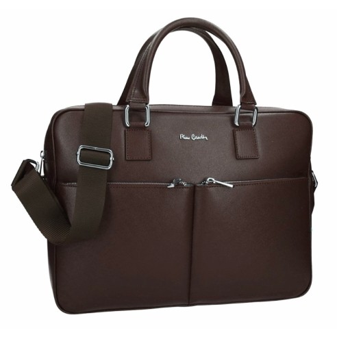 PIERRE CARDIN Чанта, Женска, Кожна, Frenzy, 1639 FRZ, 39*30*10цм, Кафеава