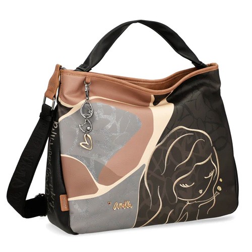 ANEKKE Чанта , За На Рамо , 1 Патент , Heartbeat XL , 39782-313, 38*32*13цм