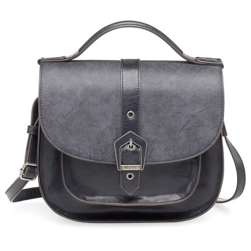 TAMARIS Чанта -Avril 2197172-890 Saddle Bag M 20*25*9Цм Сина Комб.