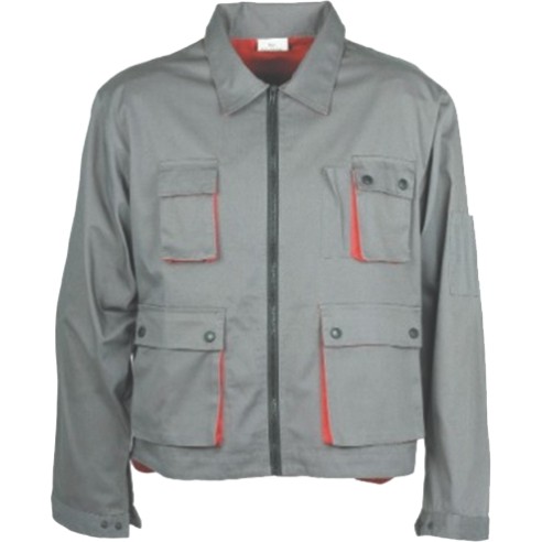 LACUNA Јакна Classic Plus 8Clasgj М Сиво Црвена