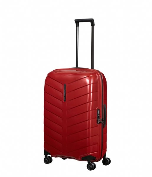 Куфер, 4 Тркалца,Тврд,  ATTRIX SPINNER, 146118/1726, 46*69*27цм, Црвен