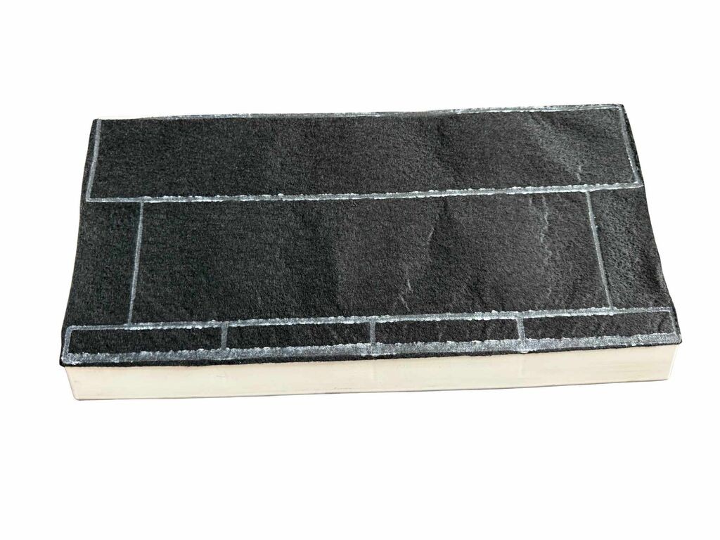 Evila Originals јаглероден филтер за аспиратор BMK CF31, 19,5 x 38,1 x 2,7 см, црн