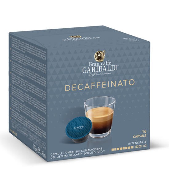 GARIBALDI КАФЕ Капсули Decaffeinato 1/16