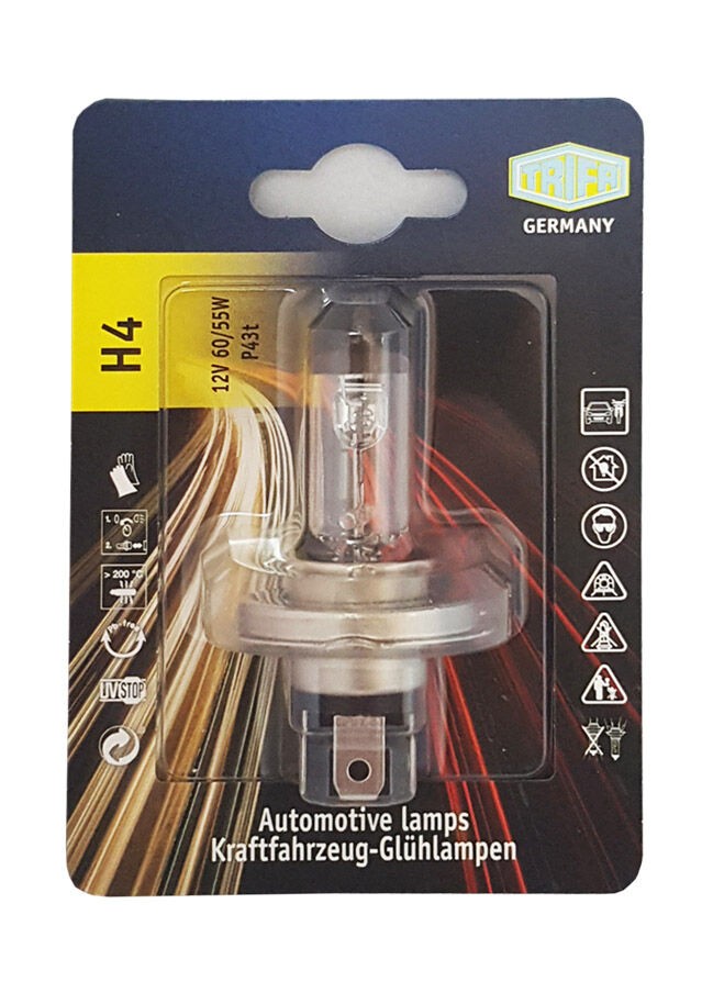 Trifa Сијалица 12V H4 60/55W блистер 01661-500