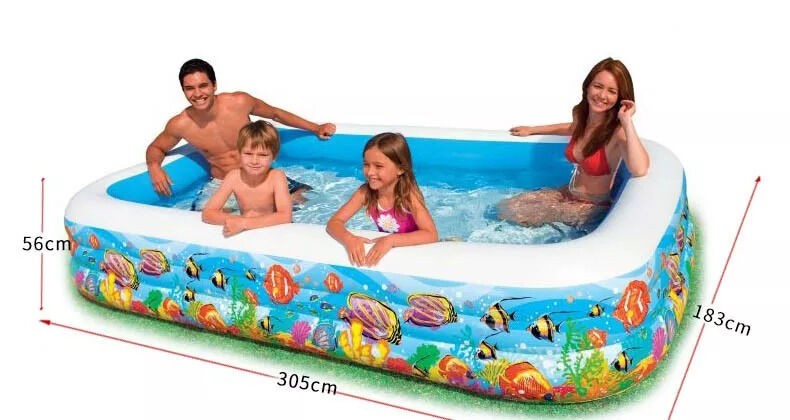 INTEX Базен на надувување  58485NP