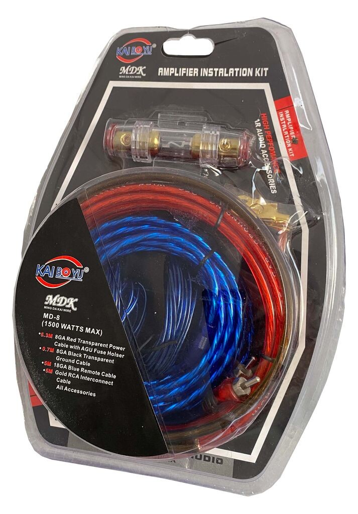 Alfa Electric Сет за појачало CAR-KIT BA-208