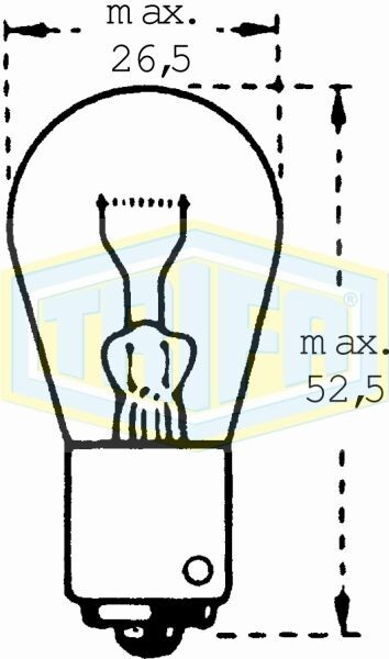 Trifa Сијалица 12V R21W BAU15s 00382