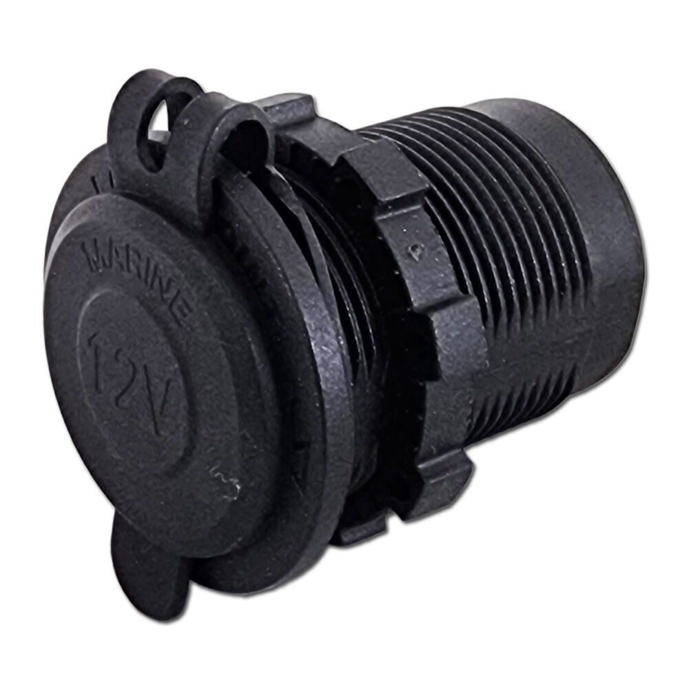 Alfa Electric КФЗ-111, IP65 Женски конектор за запалка Ф-30мм + OS 10A + држач за монтажа