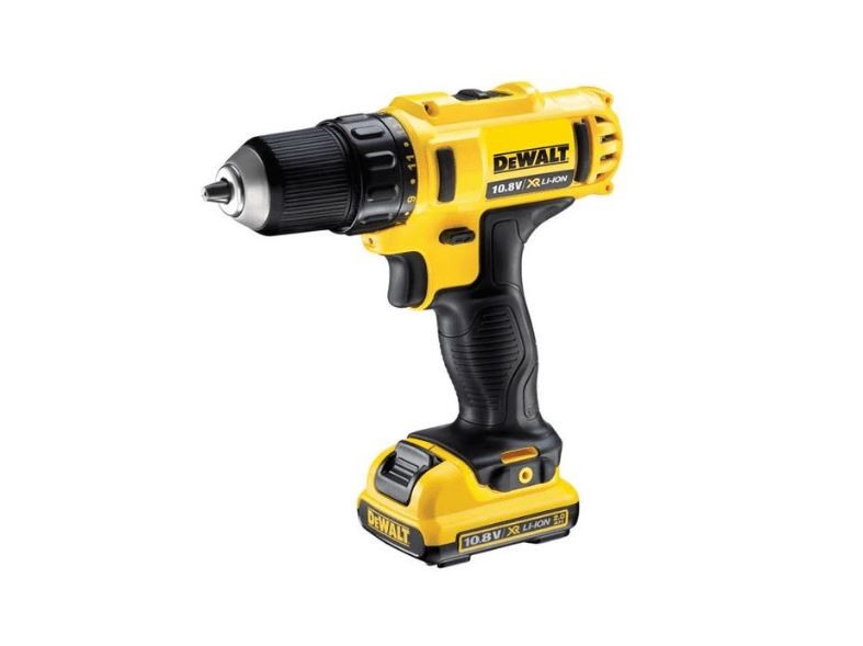 DeWALT Акумулаторска дупчалка-одвртувач 10.8V 2Ah DEV  DCD710D2-QW