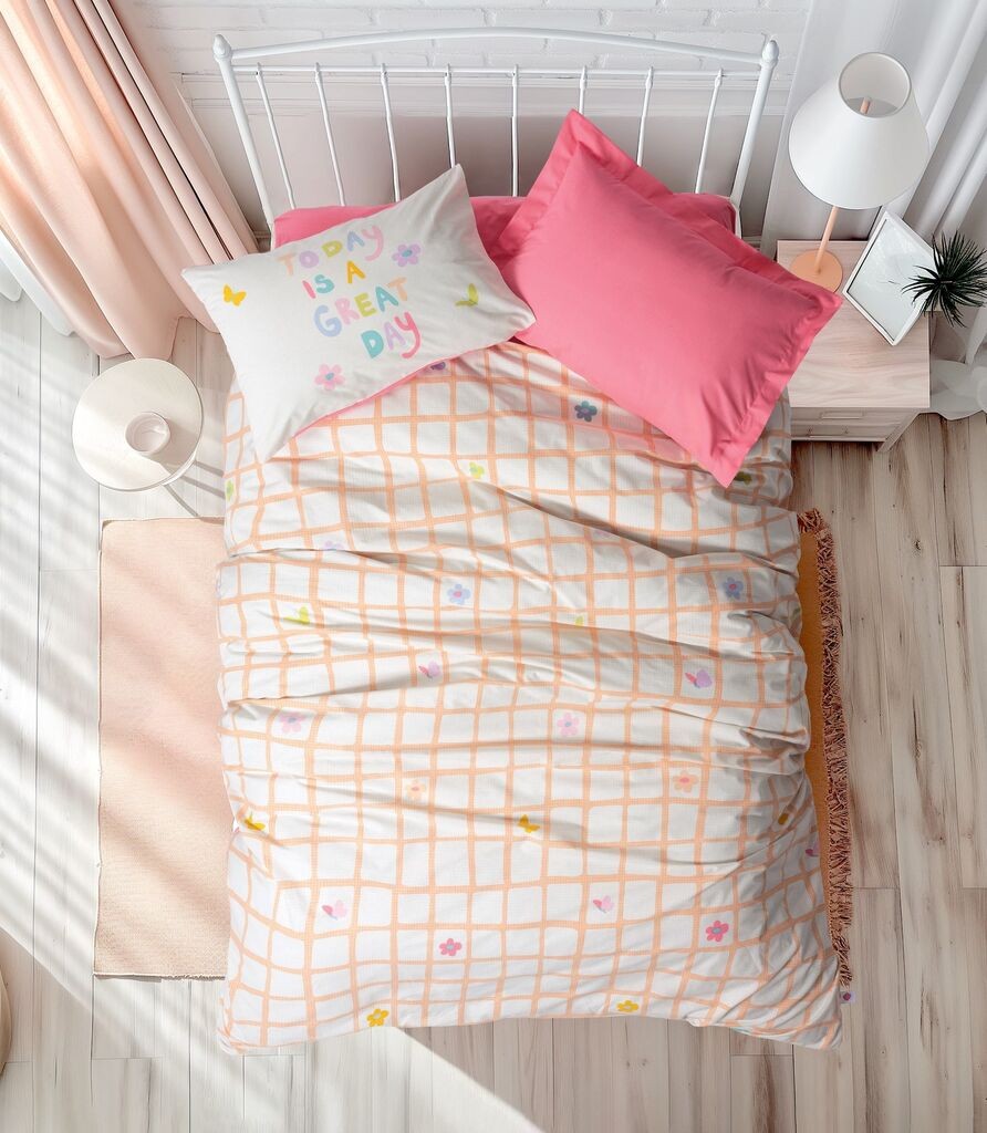 Комплет постелнина L'essentiel Maison Jours, 180x240 cm, розова