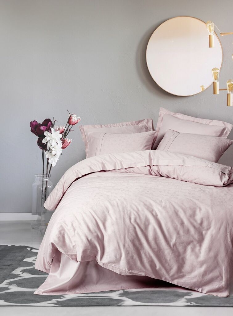 Комплет постелнина L'essentiel Maison Jana, 240x260 cm, светло розева