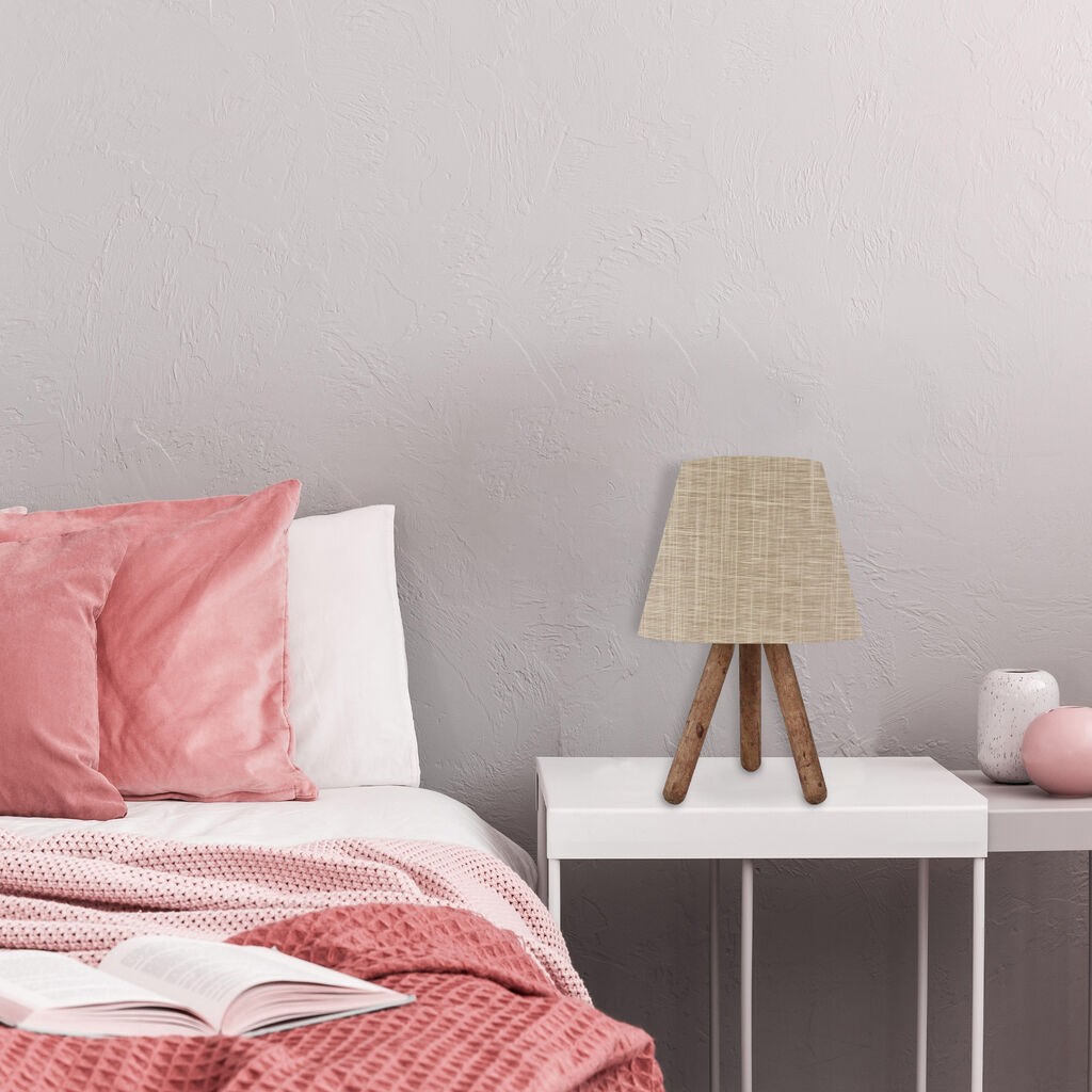 Столна ламба Opviq AYD-1261, кремаста