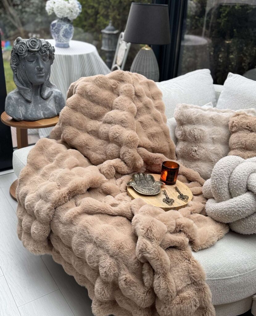 Ќебе Аберто Дизајн Меурче 150x100 см, Беж