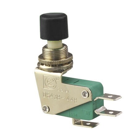 Alfa Electric Тастер Ф12мм 16A црно копче DS-438  TS-45