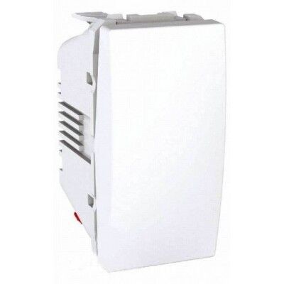 Alfa Electric Прекинувач 16A 1M бел обичен, Unica  MGU3.161.18