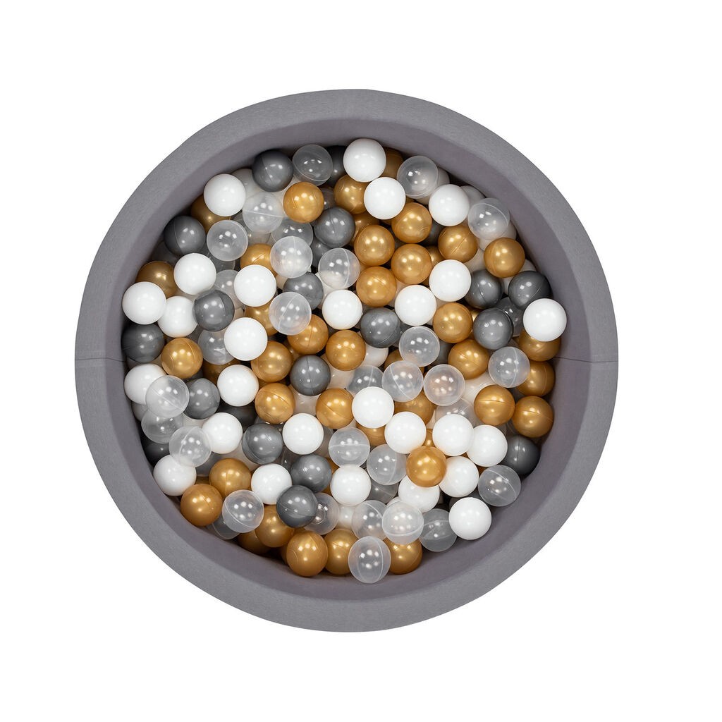 Аберто Дизајн Базен со топки за деца Pop 200 v2, темно сив