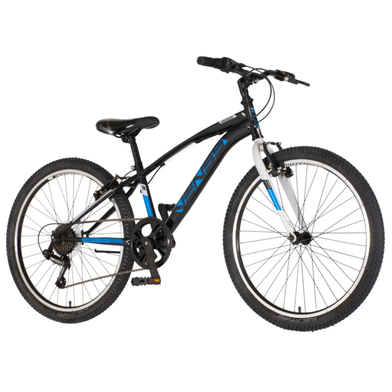 Venssini Arcadia 24” Junior MTB велосипед (црно-син, 6 брзини)