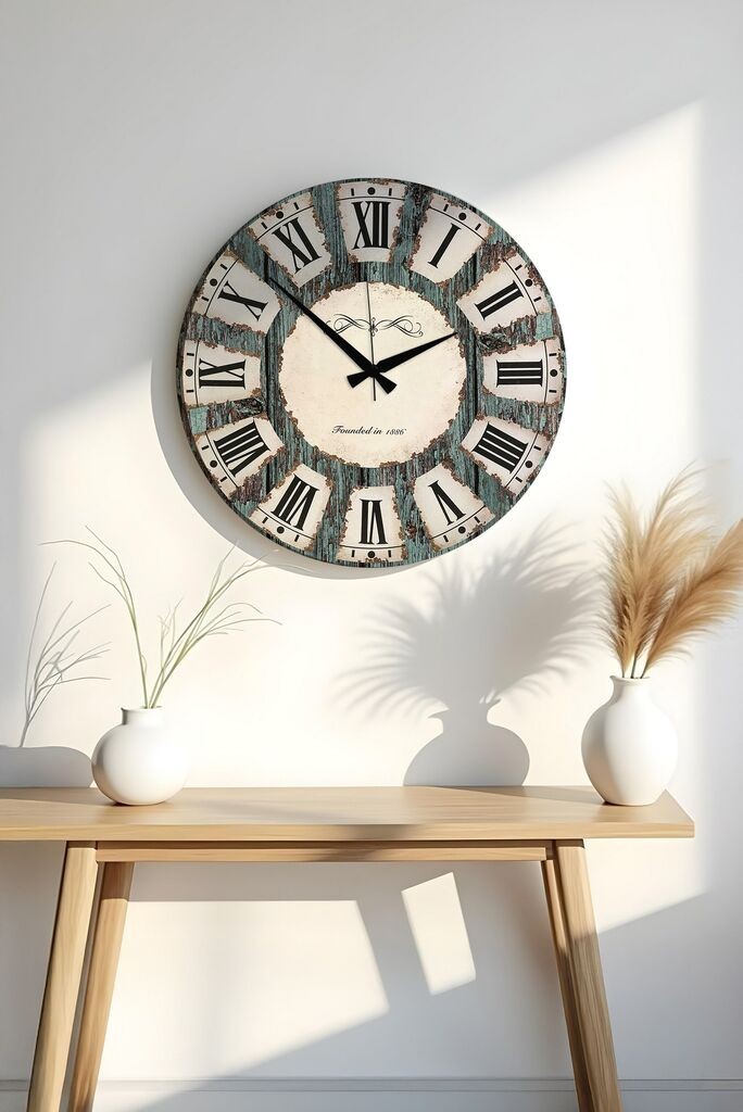 Wallity декоративен dzиден часовник Huhuas00041, 50x50 см