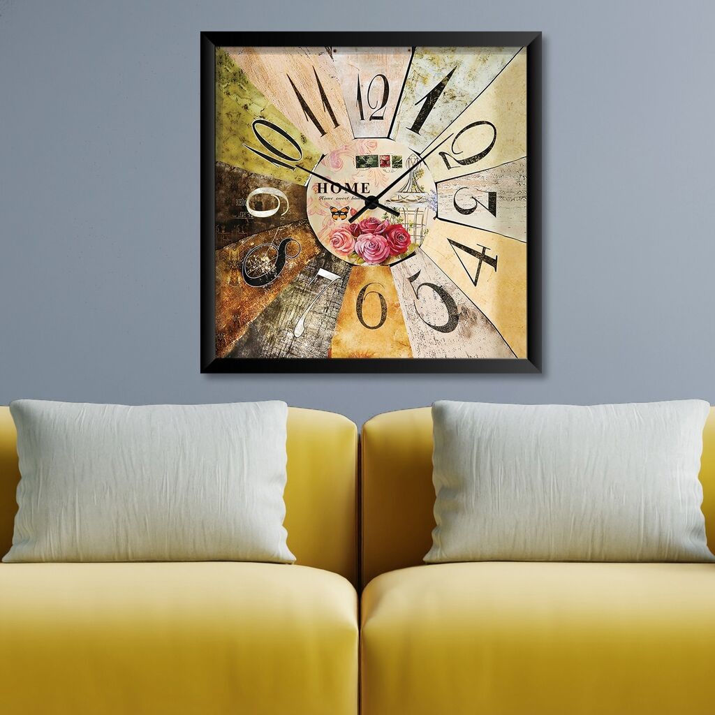 Wallity декоративен dzиден часовник STMDF9460, 45x45 см