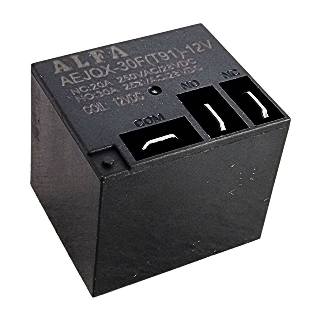 Alfa Electric Реле 12V DC 30A SPST-NO AEJLD-30F(T91)  AEJLD-30F-T91