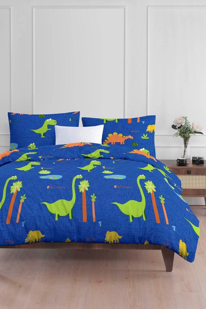 Комплет постелнина L'essentiel Maison Dinolar, 140x200 cm, Teget