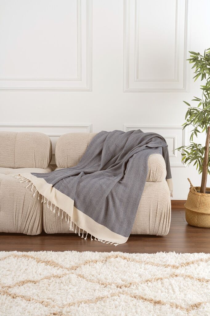 Прекривка L'essentiel Maison Baliksirti, 150x200 cm, индиго