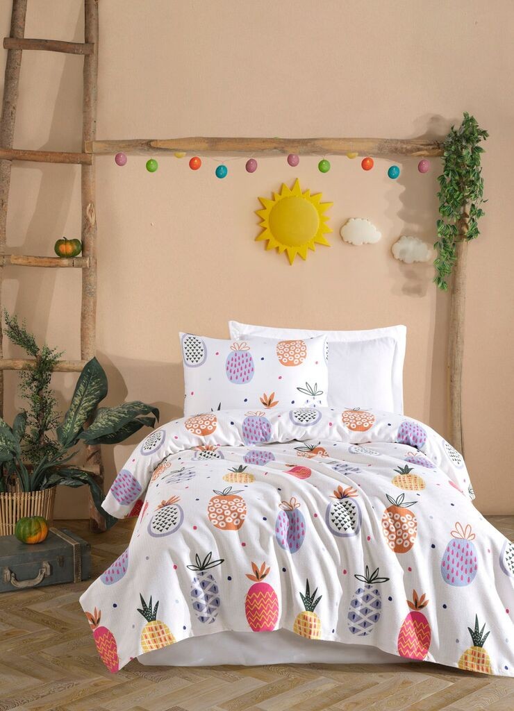 Комплет постелнина L'essentiel Maison Iva, 160x230 cm, Шарена