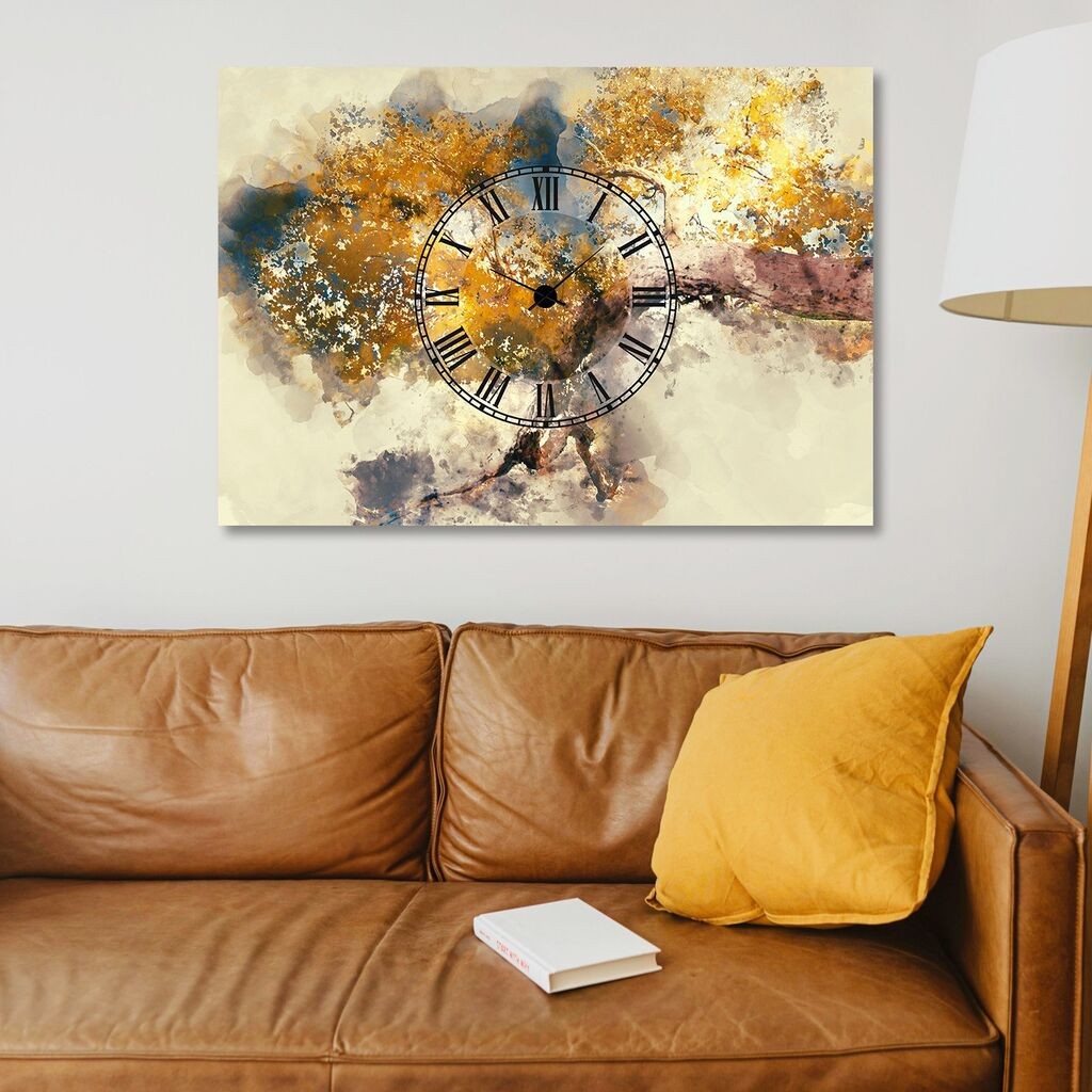 Wallity dzиден часовник ST488419336, 50x70 см, шарен