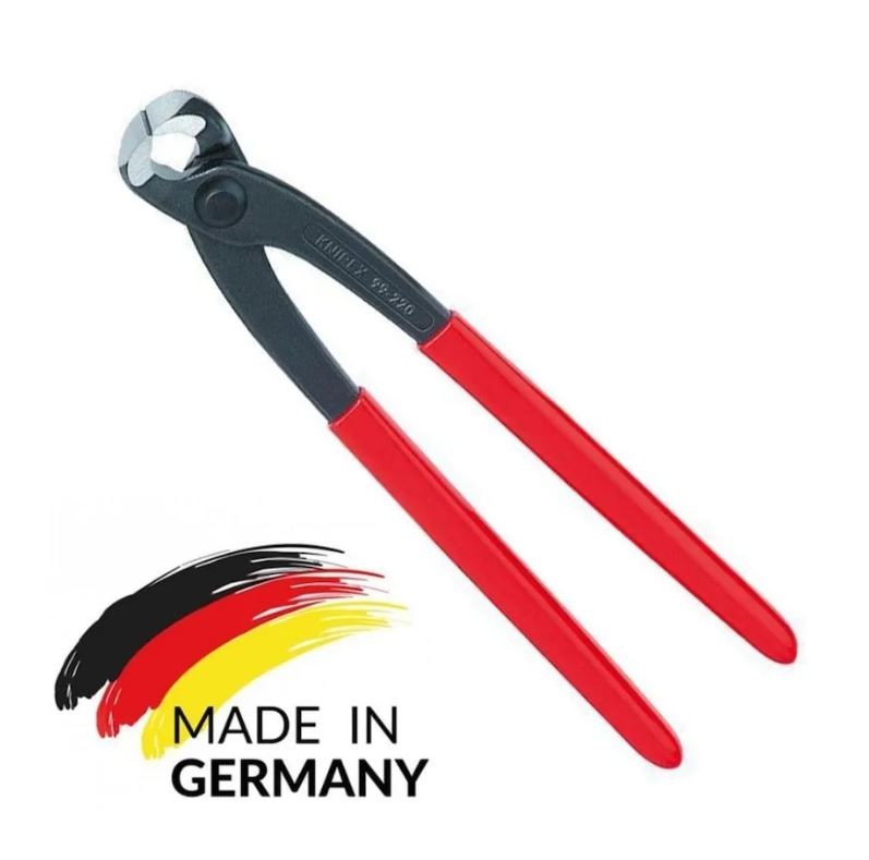 KNIPEX Армирачка клешта 280мм брунирана, гумирана рачка Knipex  99-01-280