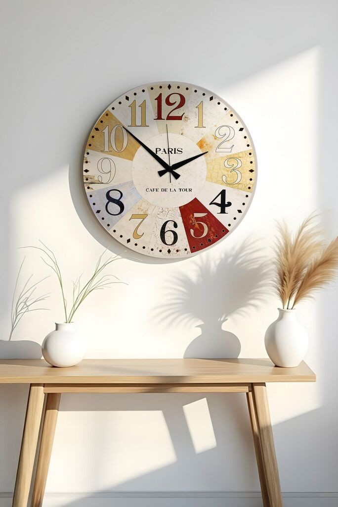 Wallity декоративен dzиден часовник Huhuas00034, 50x50 см