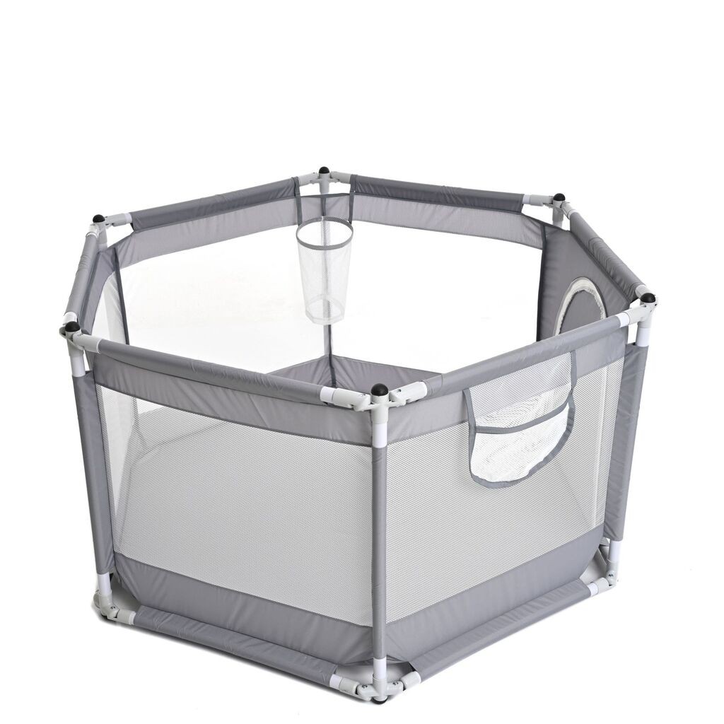 Аберто Дизајн Базен со топки за деца, Сив