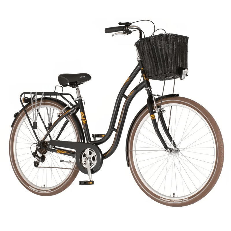 Visitor Bella 28" Градски велосипед (златно-црн)