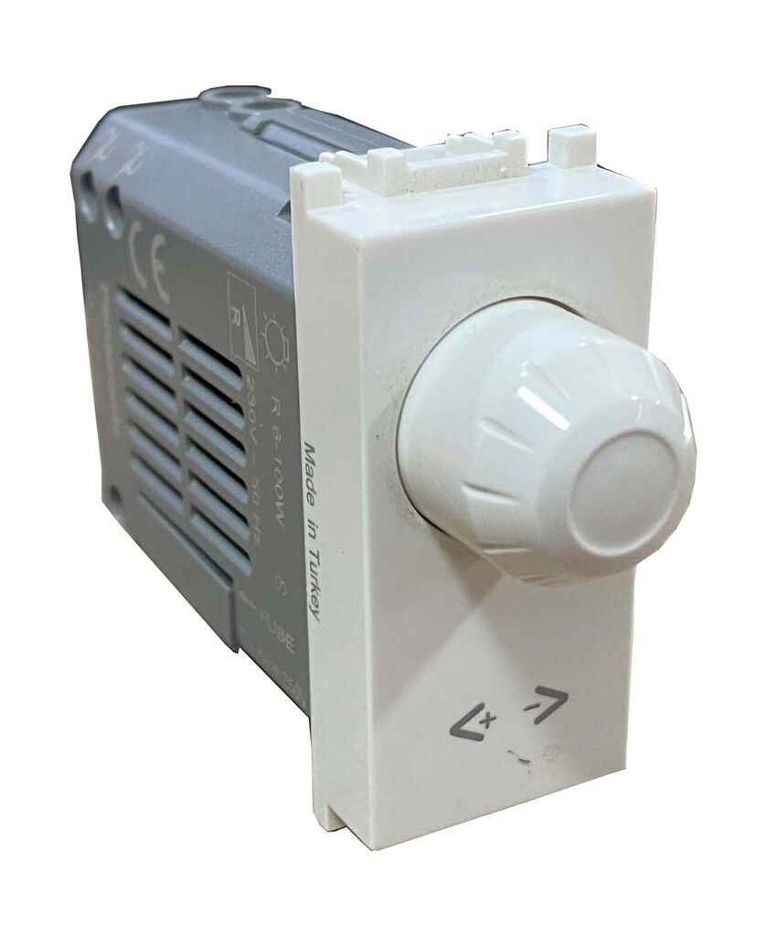 Panasonic Бела ЛЕД потенциометар, 1 модул Panasonic  WVTT1520-9WH