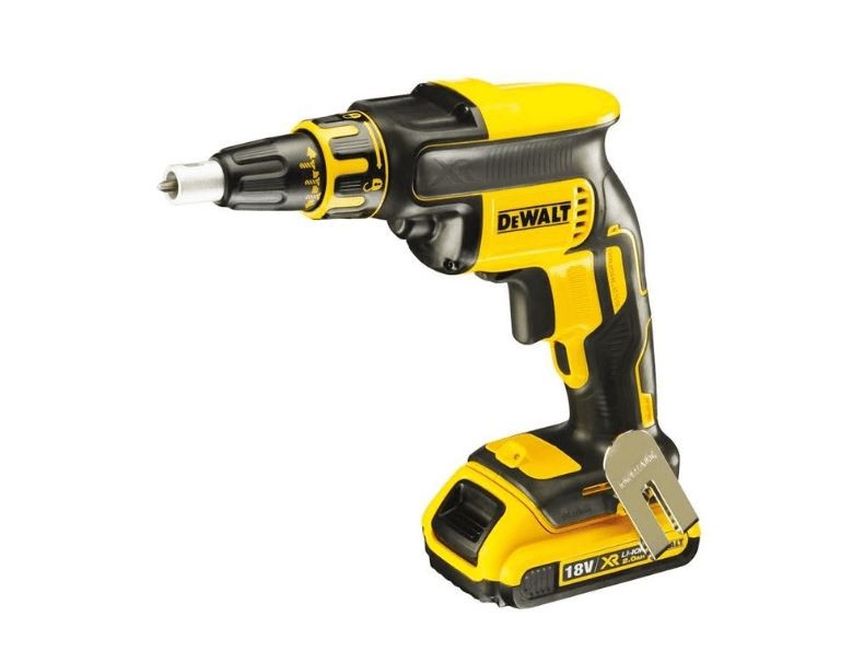 DeWALT Акумулаторски одвртувач за гипс картон 18V 2Ah DEV  DCF620D2-QW