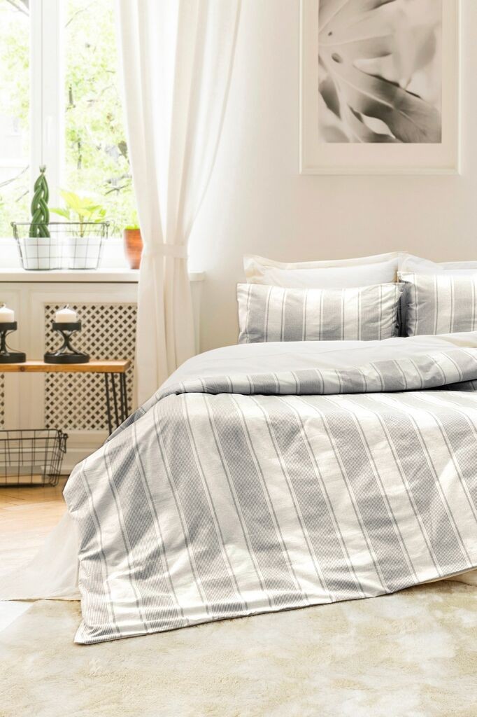 Комплет постелнина L'essentiel Maison Nenas, 200x220 cm, антрацит