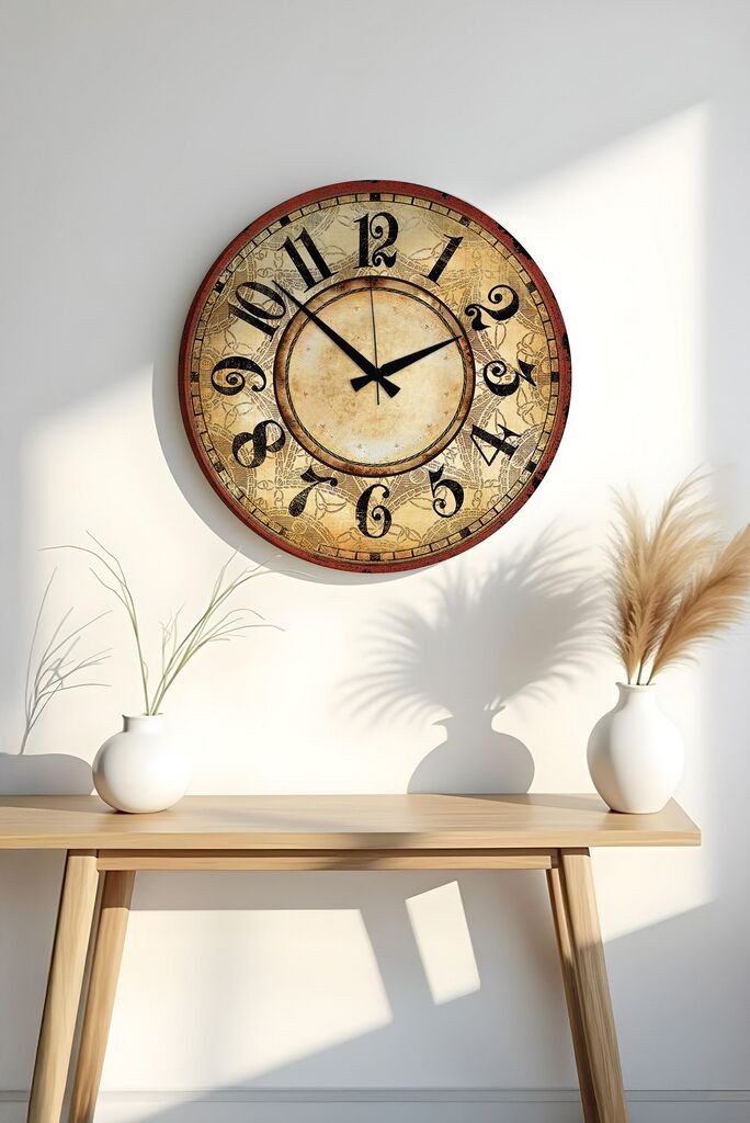 Wallity декоративен dzиден часовник Huhuas00014, 50x50 см