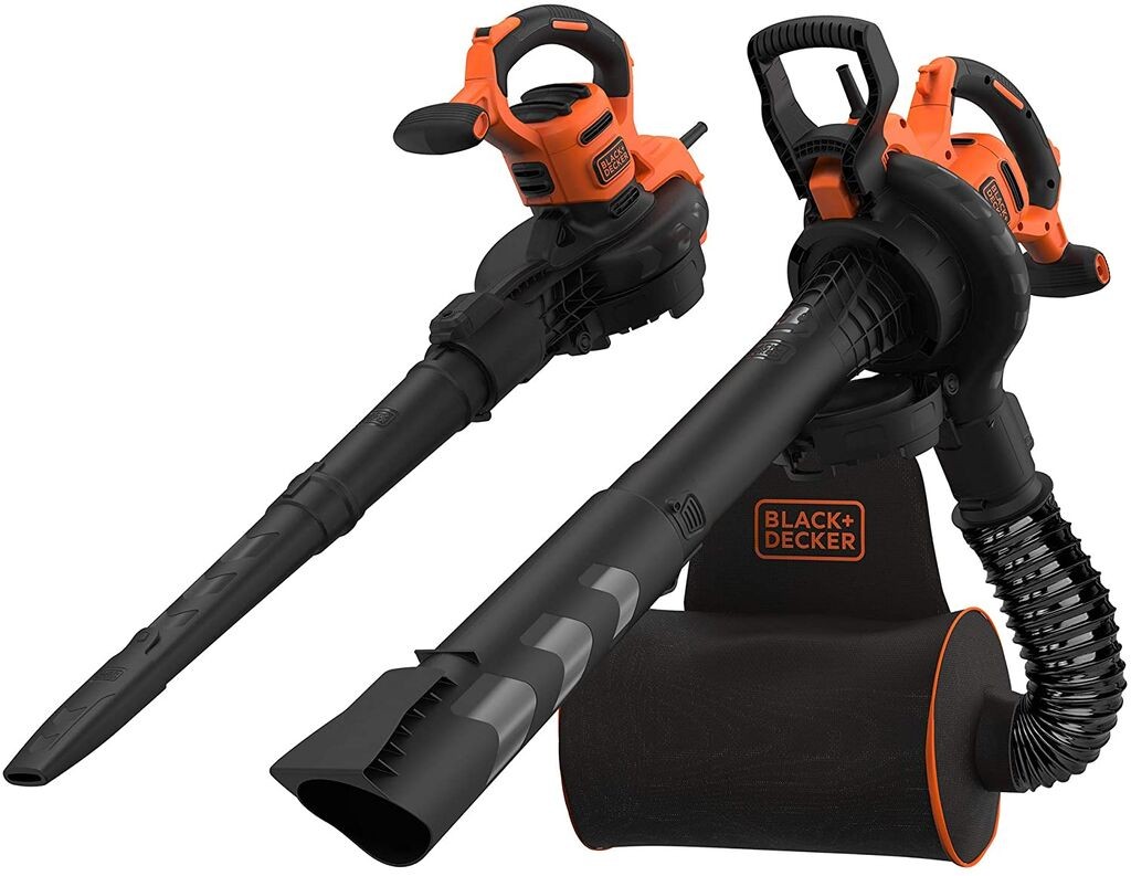 BLACK+DECKER Дувач-шмукувач за лисја 3000W 72L 404km/h BD  BEBLV300-QS