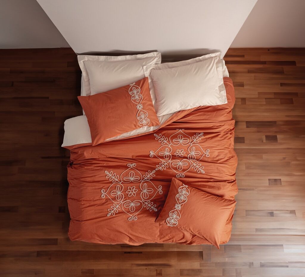 Комплет постелнина L'essentiel Maison Tiva, 200x220 cm, беж